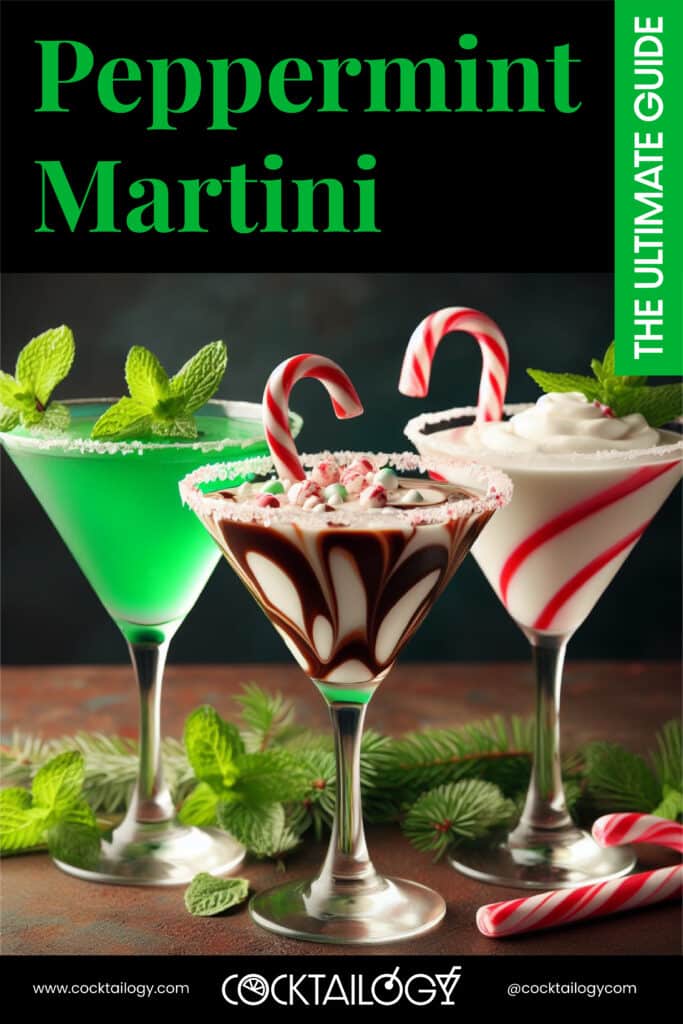 Classic Peppermint Martini & Festive Twists: Chocolate to Espresso